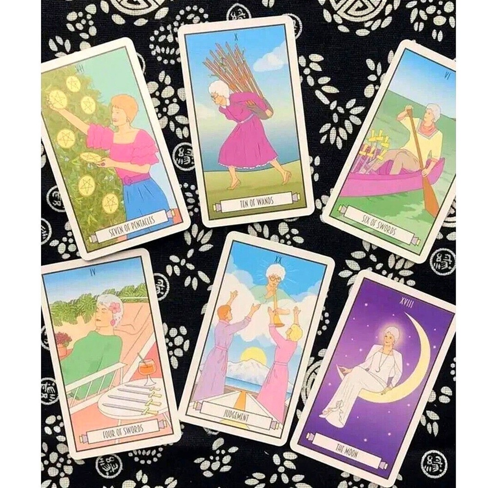 NEW The Golden Girls Tarot Cards Deck Set Metaphysical 80's 90's Retro oracle